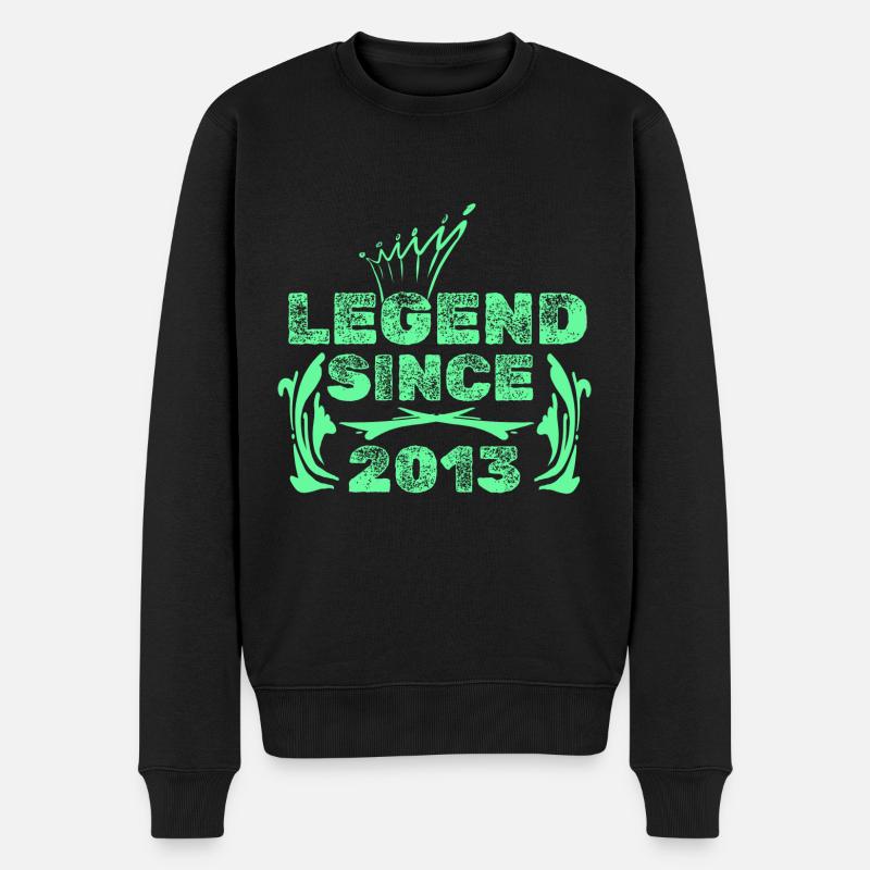 Année 2013 - Pull Premium bio Homme - noir