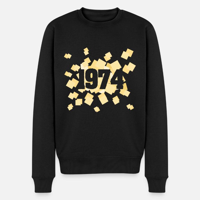 1974 - Pull Premium bio Homme - noir