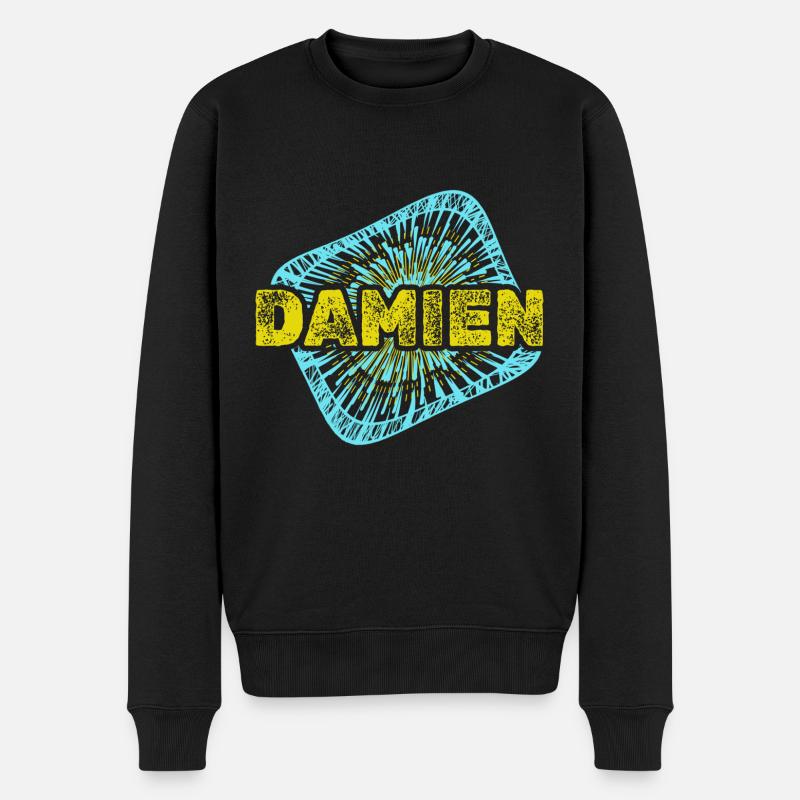 Stardust Damien - Pull Premium bio Homme - noir