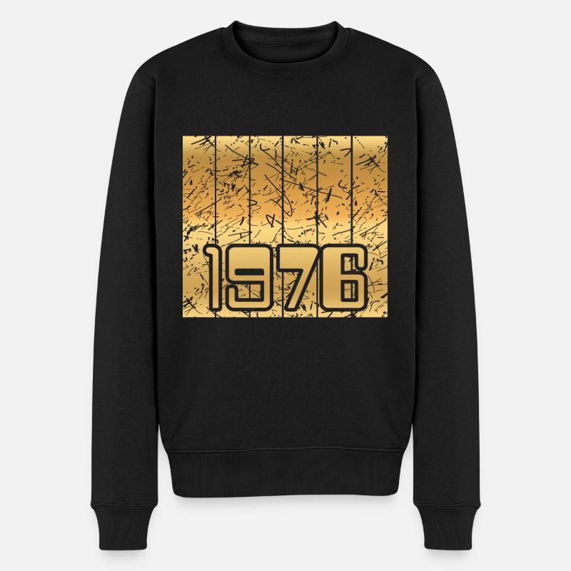 Année 1976 - Pull Premium bio Homme - noir