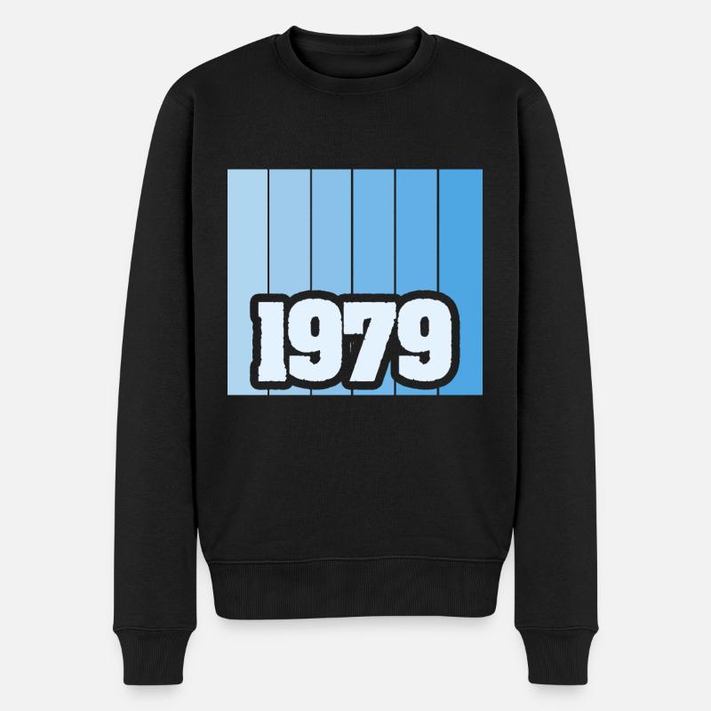 Witzig 1979 - Pull Premium bio Homme - noir