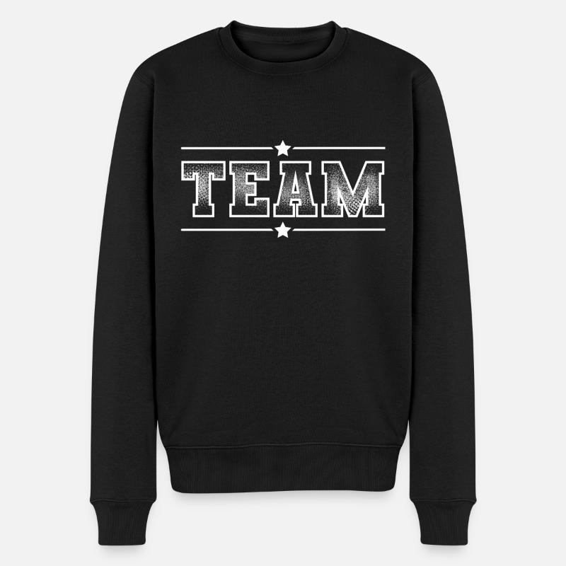 Équipe - Pull Premium bio Homme - noir