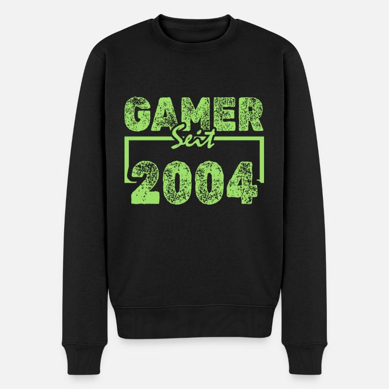 Nerd 2004 - Pull Premium bio Homme - noir