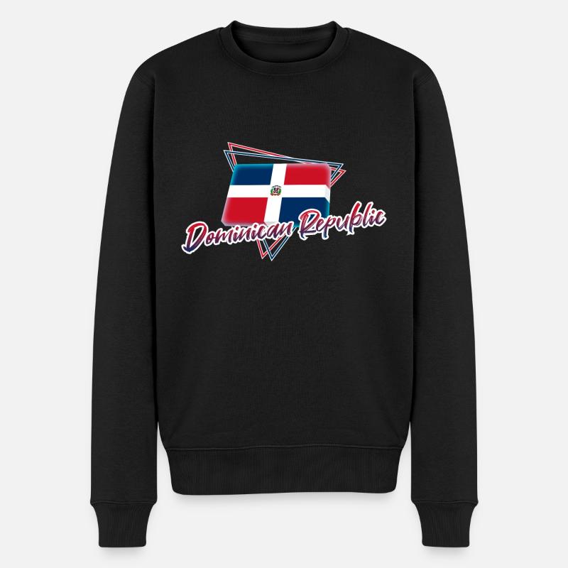 République dominicaine - Pull Premium bio Homme - noir