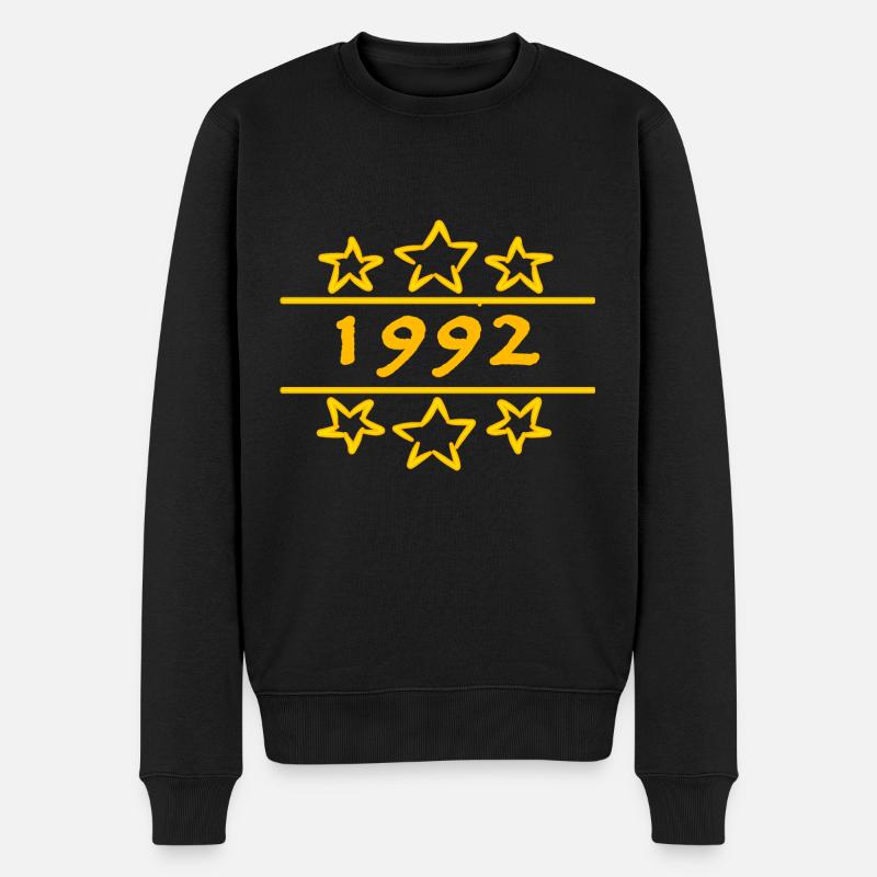 Étoiles 1992 - Pull Premium bio Homme - noir