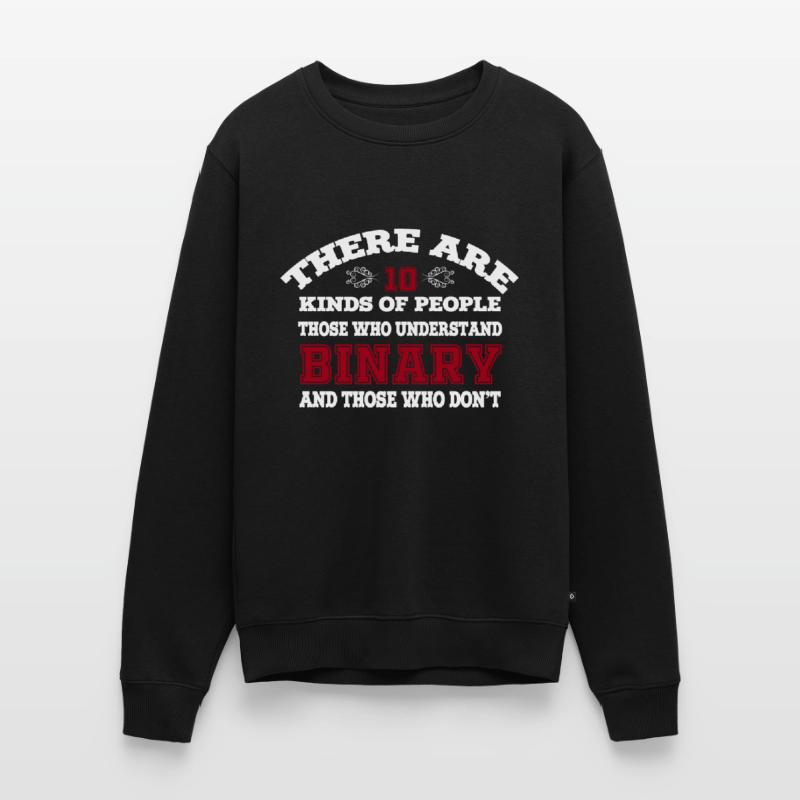 10 Arten von Menschen Codi Binary Programmer Männer Premium Bio Pullover