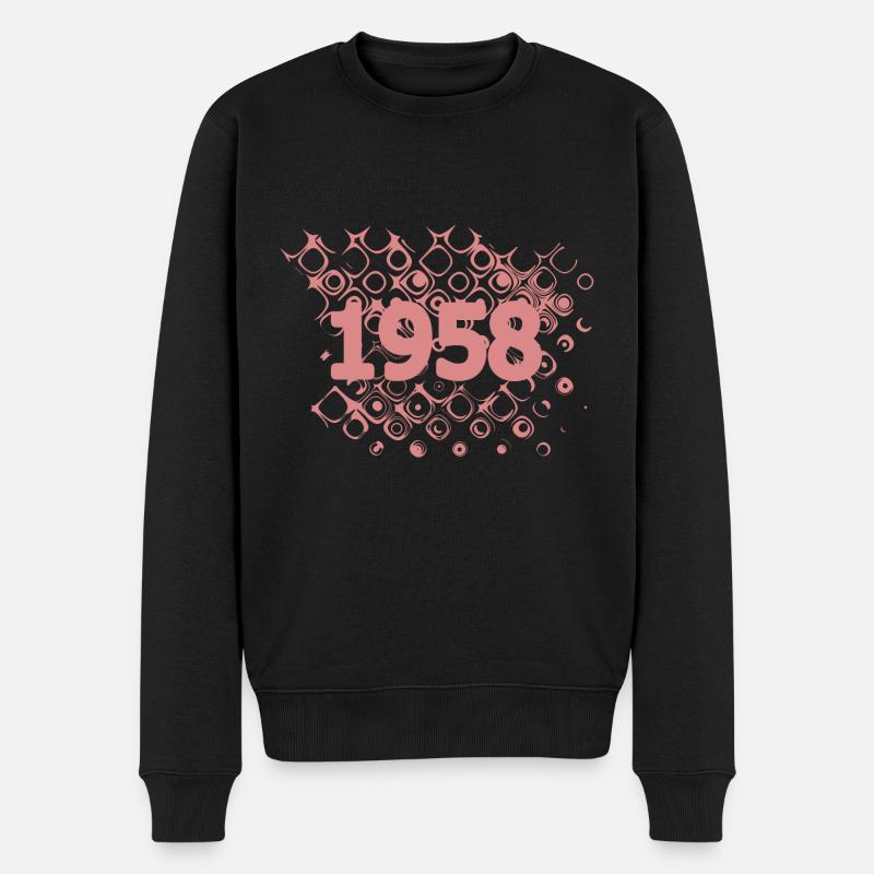 Rétro 1958 - Pull Premium bio Homme - noir