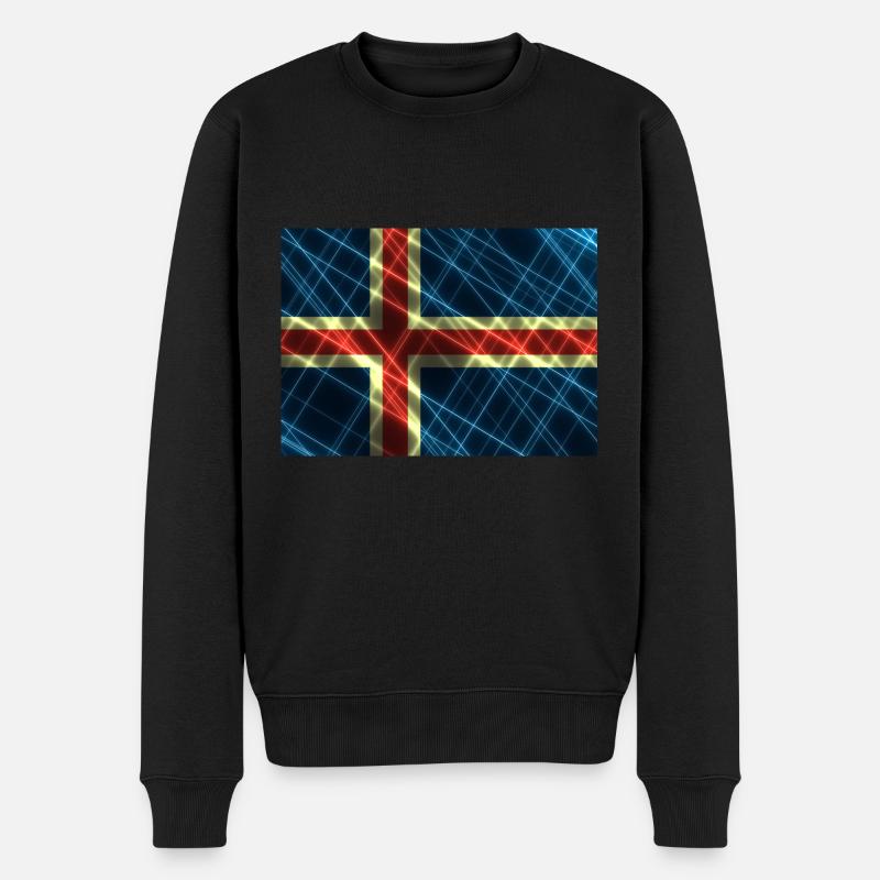 Islande - Pull Premium bio Homme - noir