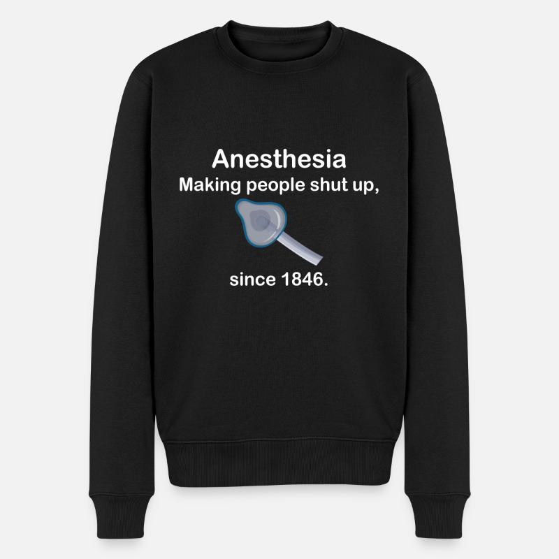 Anesthesia Making People Shut Up - Pull Premium bio Homme - noir