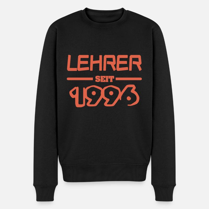 Lehrerin 1996 - Männer Premium Bio Pullover - Schwarz