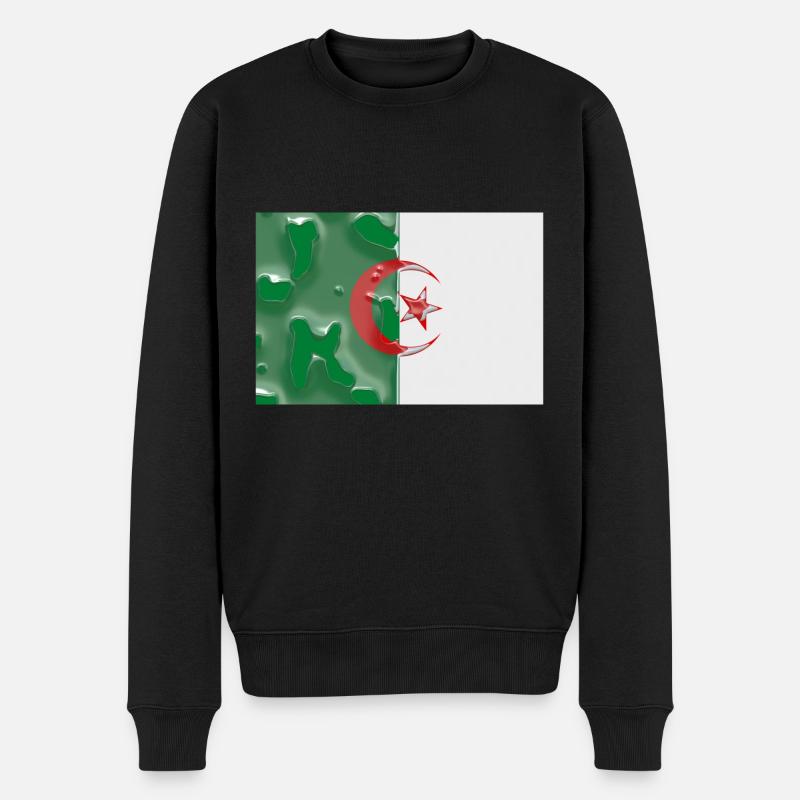 Algérie - Pull Premium bio Homme - noir