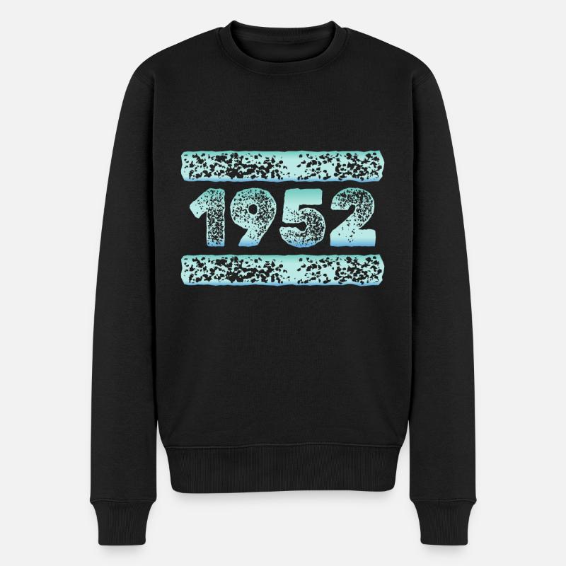 Année glaciale 1952 - Pull Premium bio Homme - noir