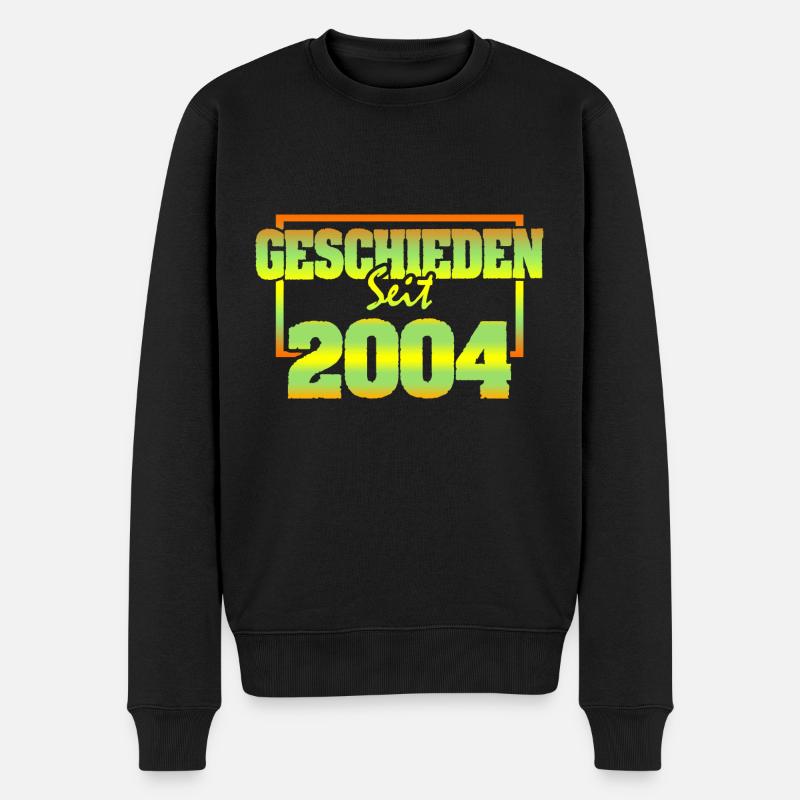 Ehemann 2004 - Männer Premium Bio Pullover - Schwarz