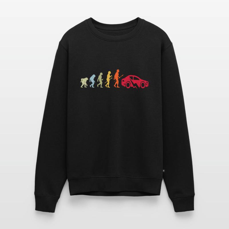 E-Auto Elektroauto Evolution Männer Premium Bio Pullover