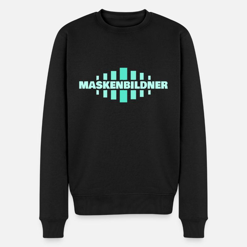 Maquilleuse - Pull Premium bio Homme - noir