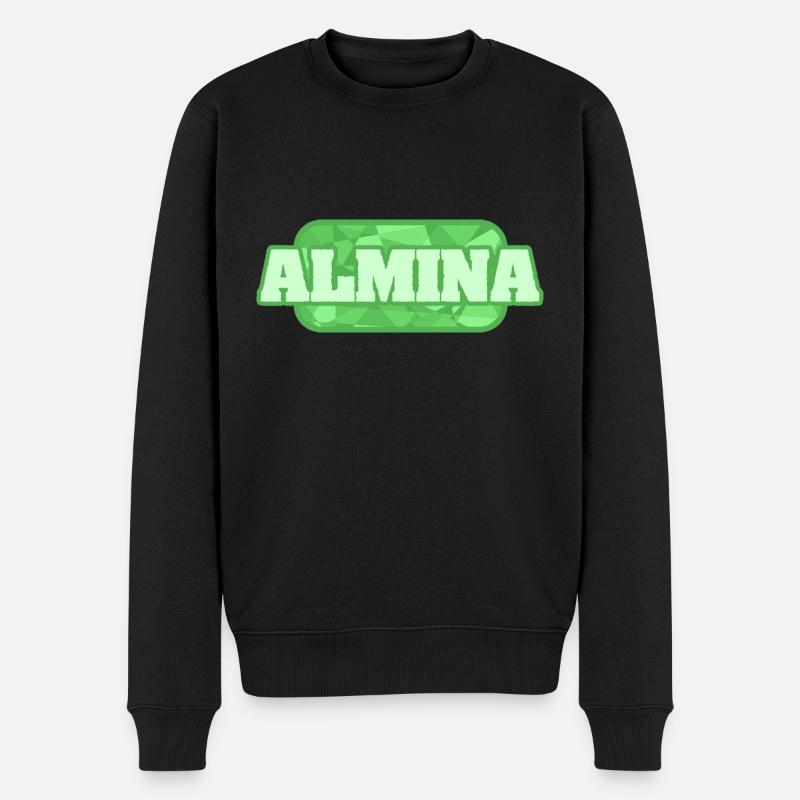 Almina comme santé - Pull Premium bio Homme - noir