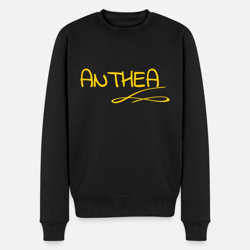 Cadeau pour Anthéa - Pull Premium bio Homme - noir