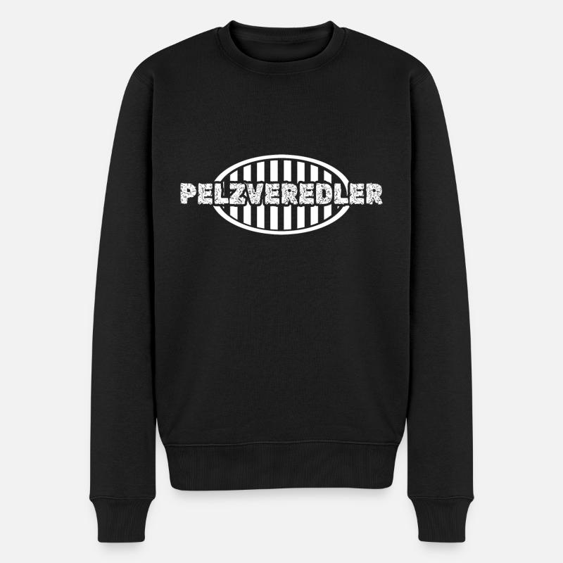 Geschenk für Pelzveredler - Männer Premium Bio Pullover - Schwarz