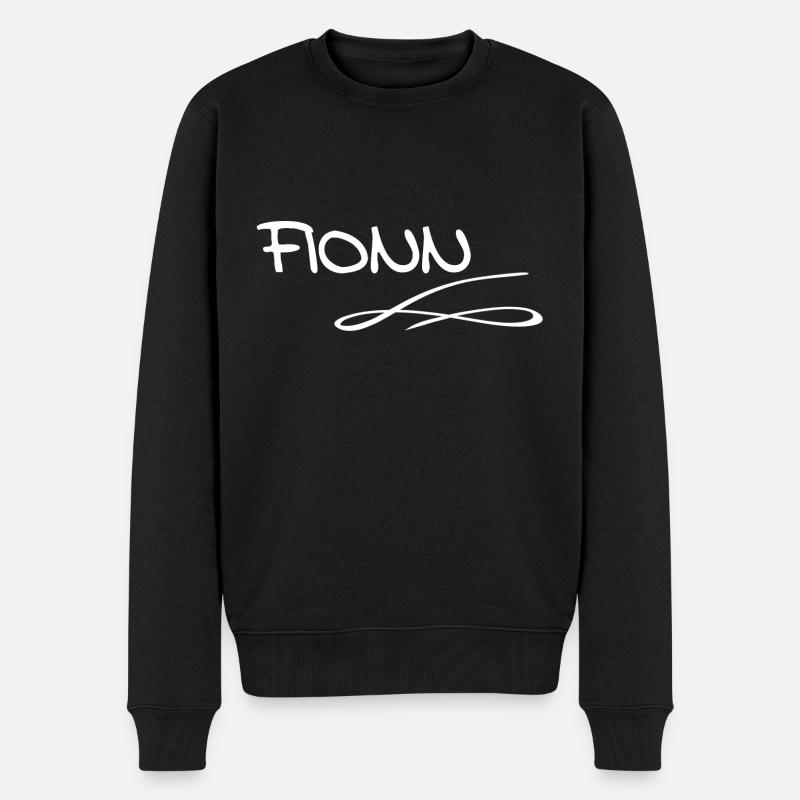 Fionn comme prénom - Pull Premium bio Homme - noir