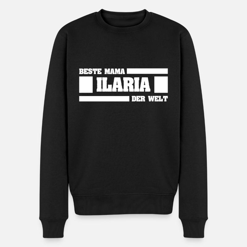 Cadeau pour Ilaria - Pull Premium bio Homme - noir