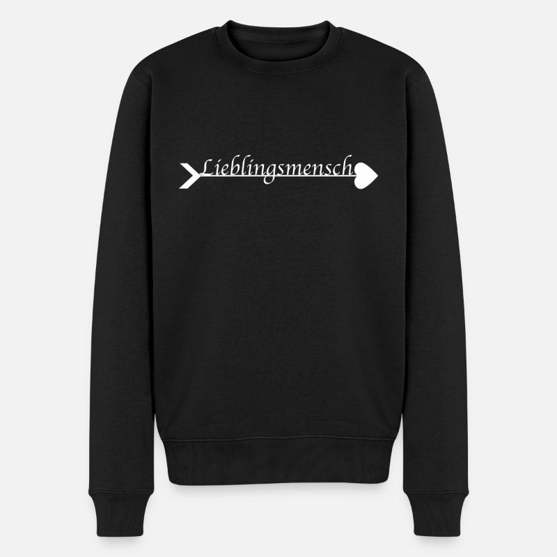 Homme préféré - Pull Premium bio Homme - noir