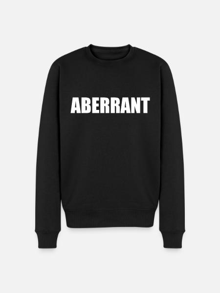 aberrant - Pull Premium bio Homme - noir