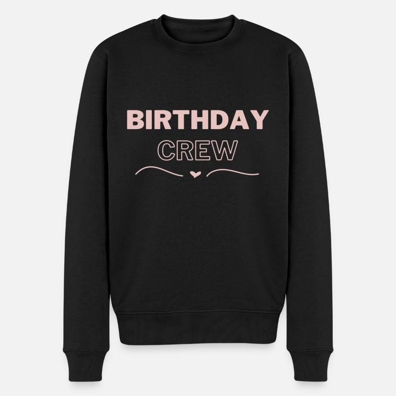 Équipage d’anniversaire - Pull Premium bio Homme - noir