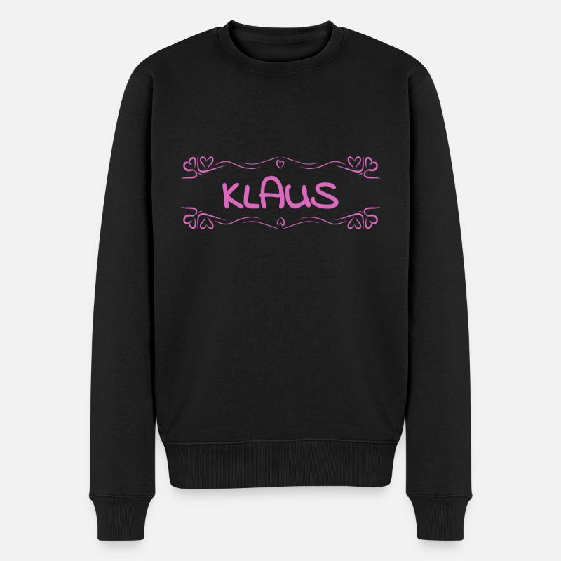 Klaus - Pull Premium bio Homme - noir