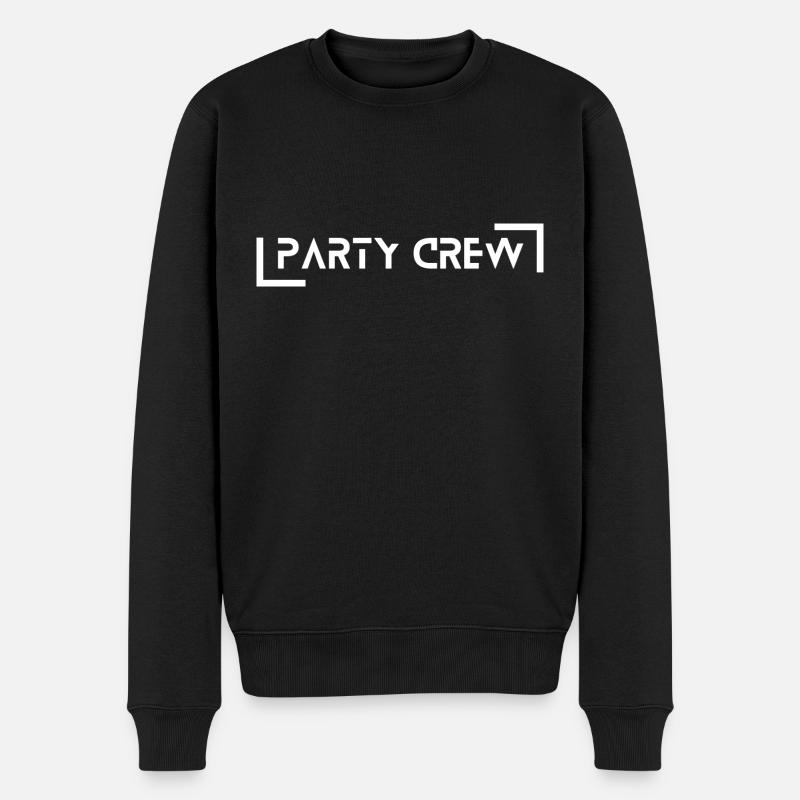 Équipe de fête - Pull Premium bio Homme - noir