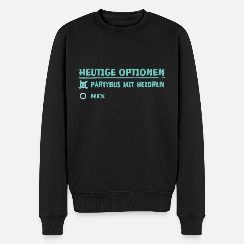 Heidrun comme prénom - Pull Premium bio Homme - noir