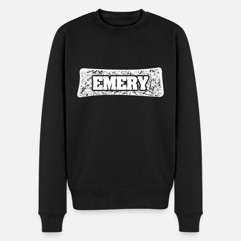 Cadeau pour Emery - Pull Premium bio Homme - noir