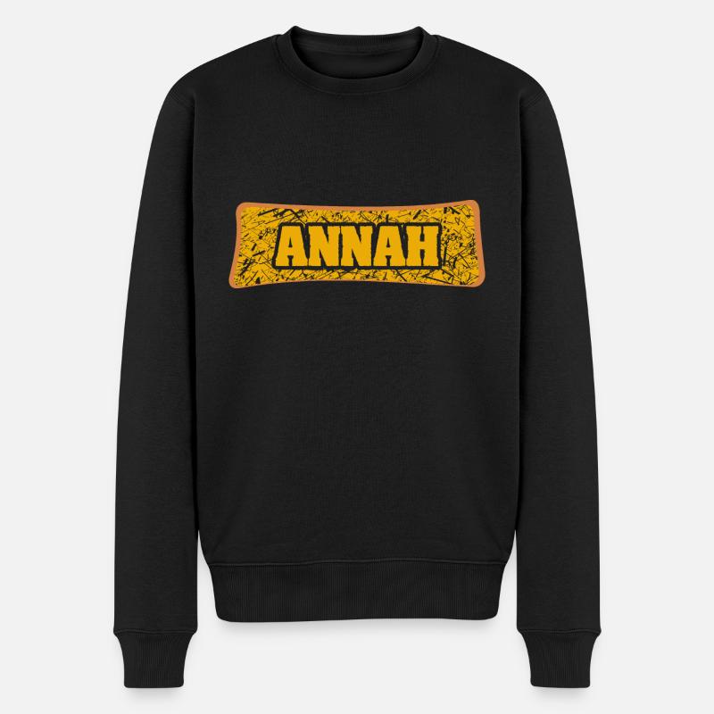 Cadeau pour Annah - Pull Premium bio Homme - noir