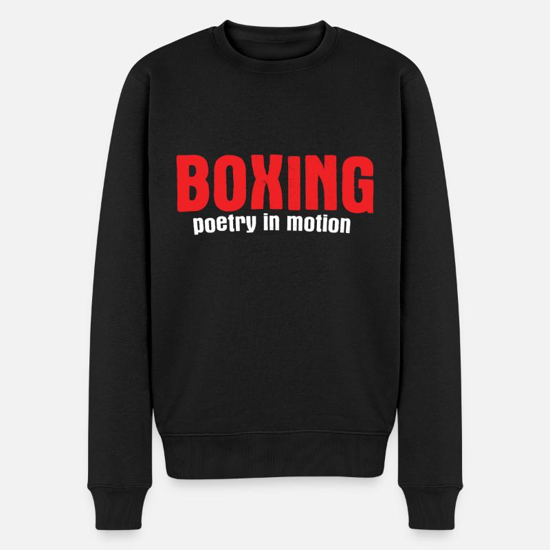 Boxsport Boxing - Männer Premium Bio Pullover - Schwarz