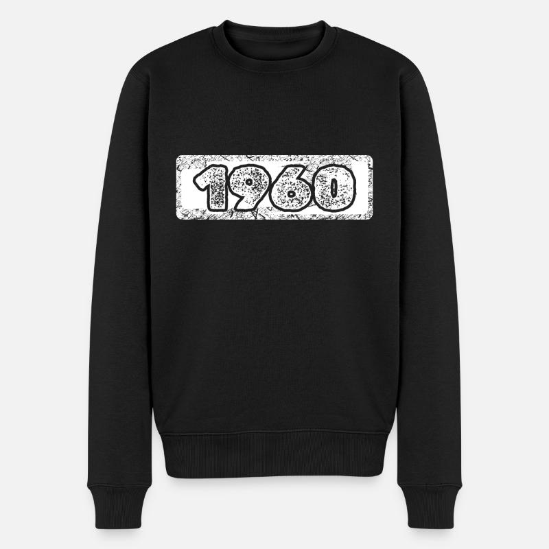 1960 1960 - Pull Premium bio Homme - noir