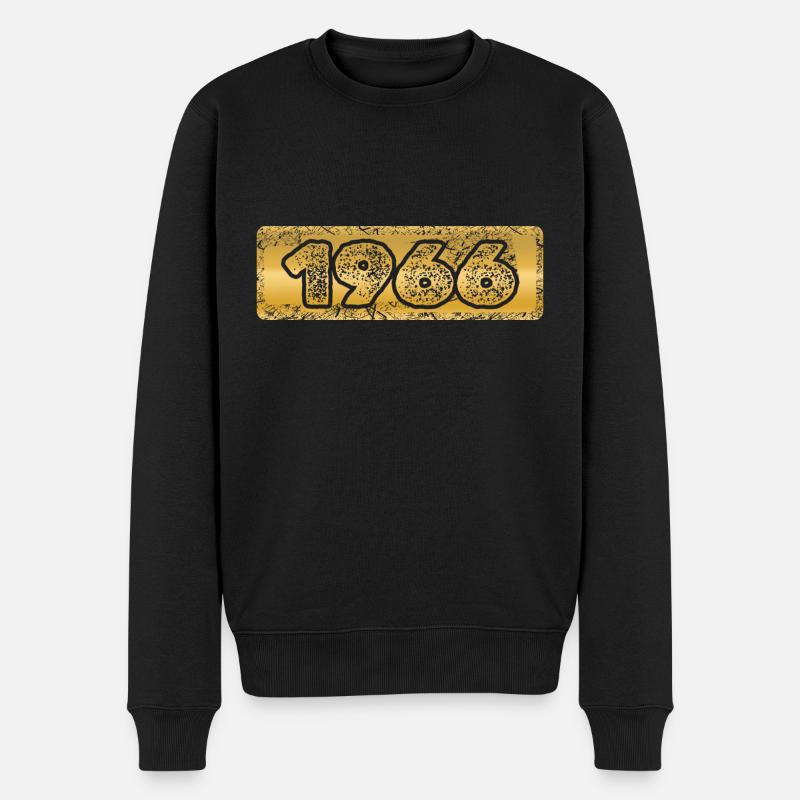 Numéro 1966 - Pull Premium bio Homme - noir