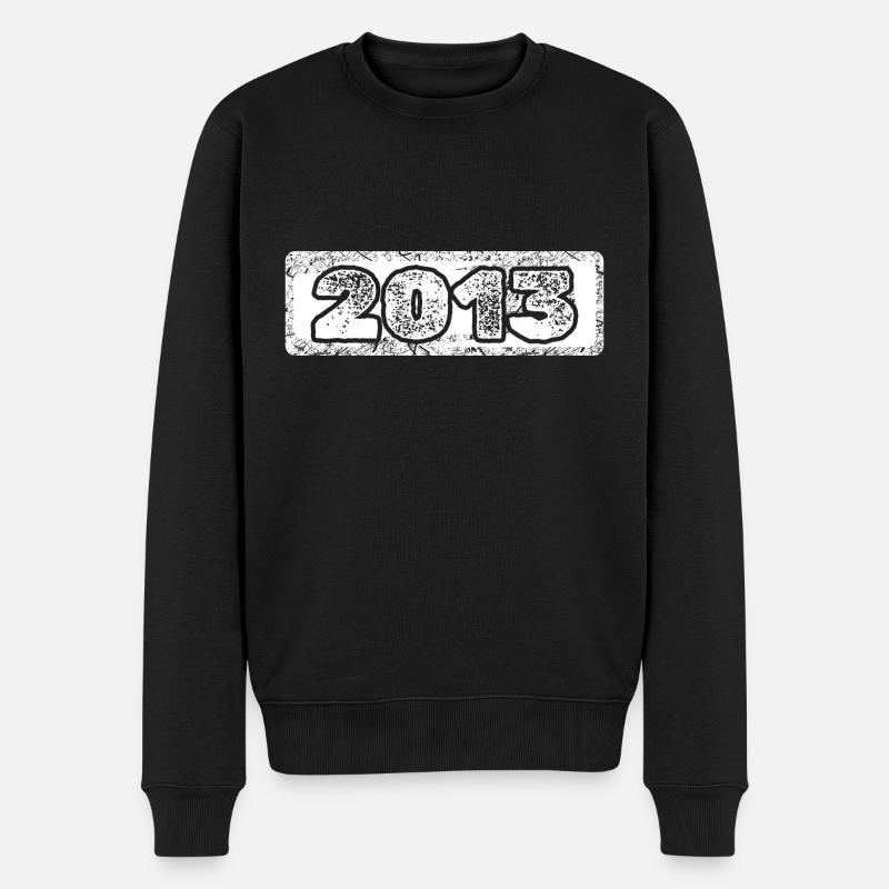 Numéro 2013 - Pull Premium bio Homme - noir