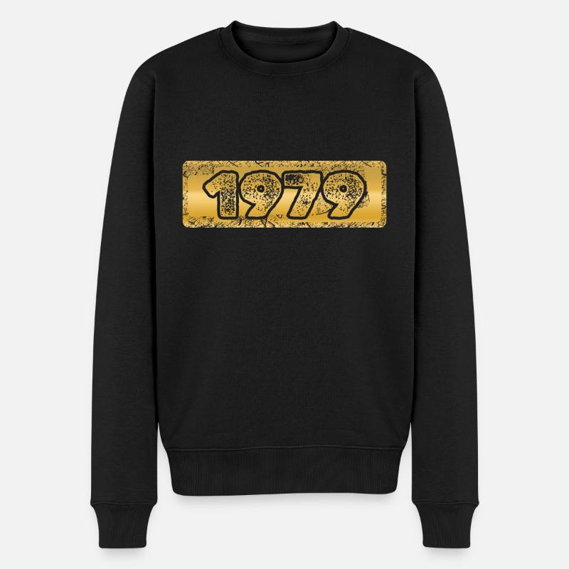 Né en 1979 - Pull Premium bio Homme - noir