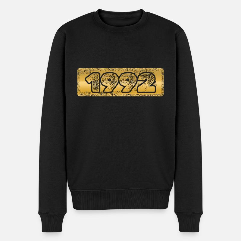 Année 1992 - Pull Premium bio Homme - noir
