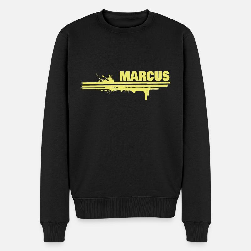 Cadeau pour Marcus - Pull Premium bio Homme - noir
