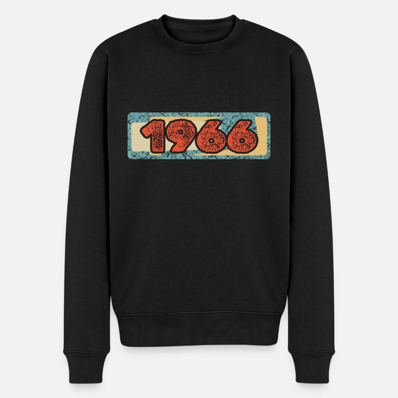 Année 1966 - Pull Premium bio Homme - noir