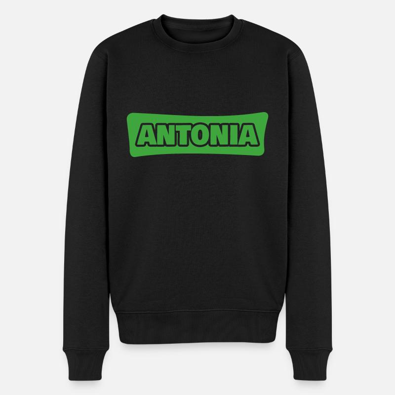Cadeau pour Antonia - Pull Premium bio Homme - noir