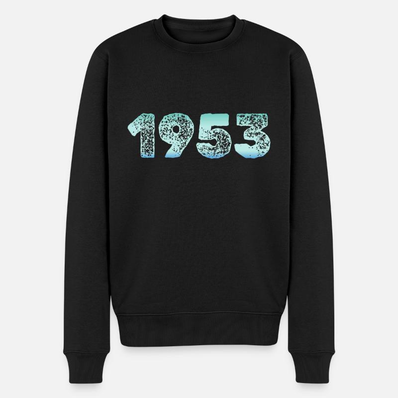 Cold 1953 - Männer Premium Bio Pullover - Schwarz