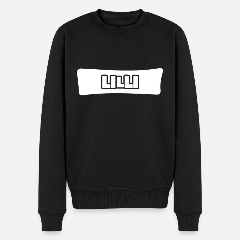 Cadeau pour Lilli - Pull Premium bio Homme - noir
