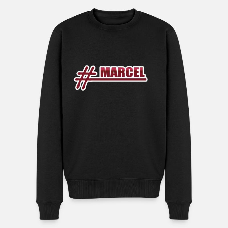 MARCEL Marcel - Pull Premium bio Homme - noir