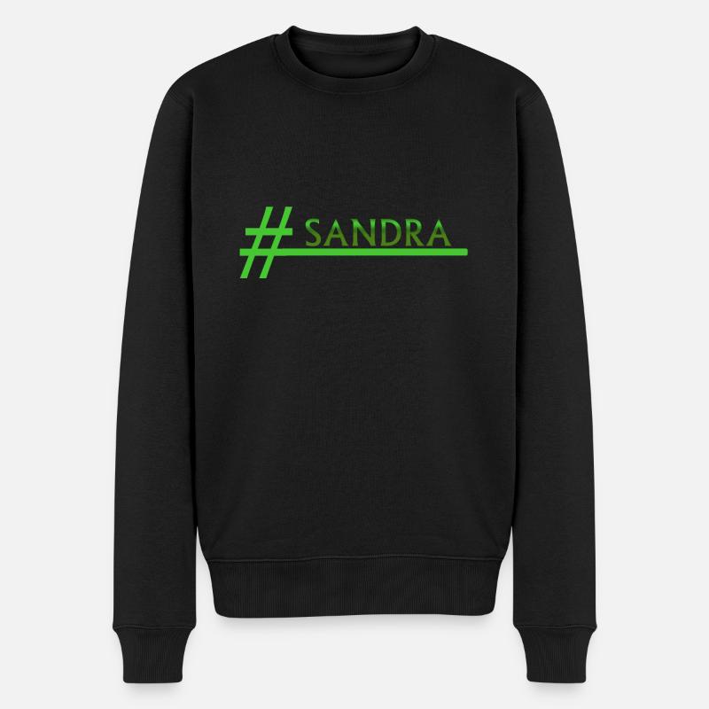 SANDRA Sandra - Pull Premium bio Homme - noir