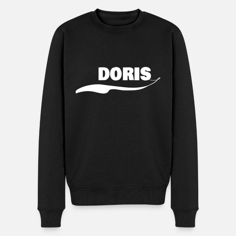 Geschenk für Doris - Männer Premium Bio Pullover - Schwarz