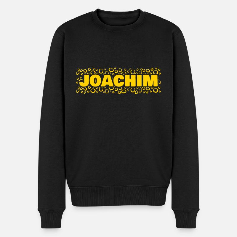 Geschenk für Joachim - Männer Premium Bio Pullover - Schwarz