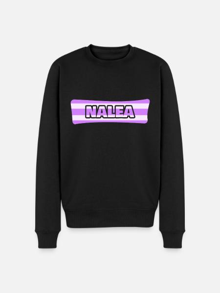 Nalea as a wedding - Men's Premium Organic Jumper - black
