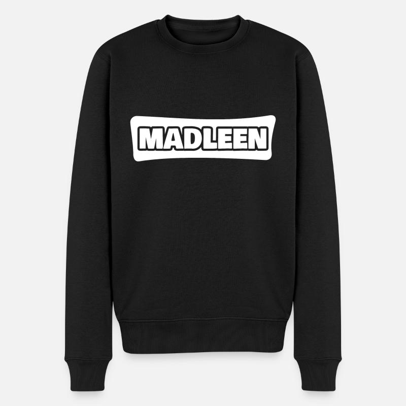 Cadeau pour Madleen - Pull Premium bio Homme - noir