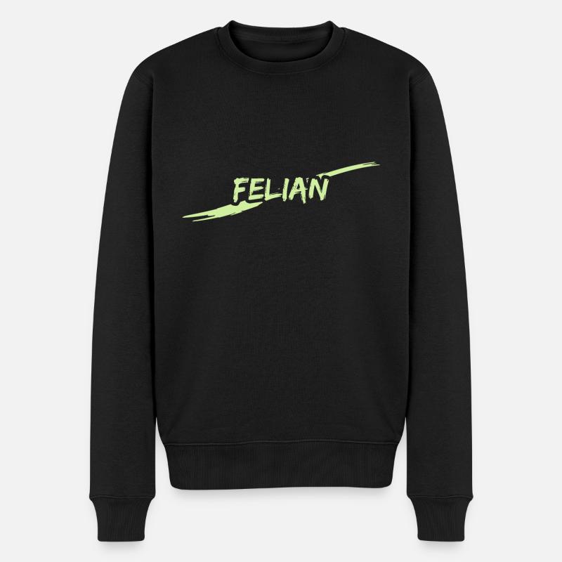 Félin Félin - Pull Premium bio Homme - noir